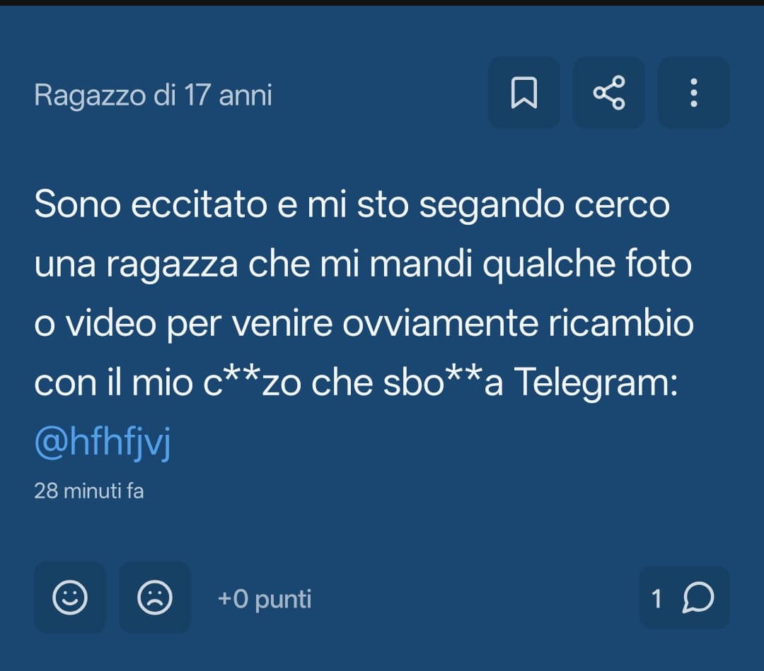 se vi siete rotti di lui ecco il nome 