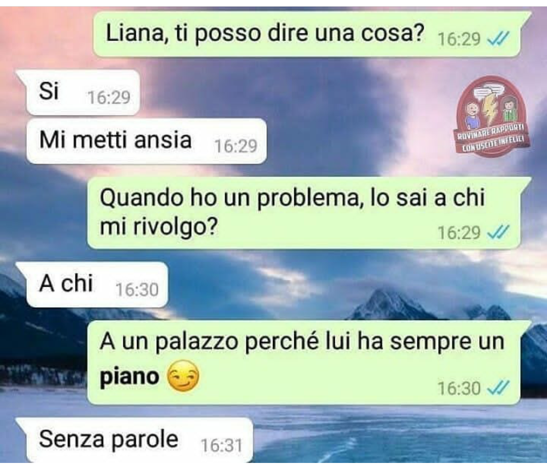 Senza parole...