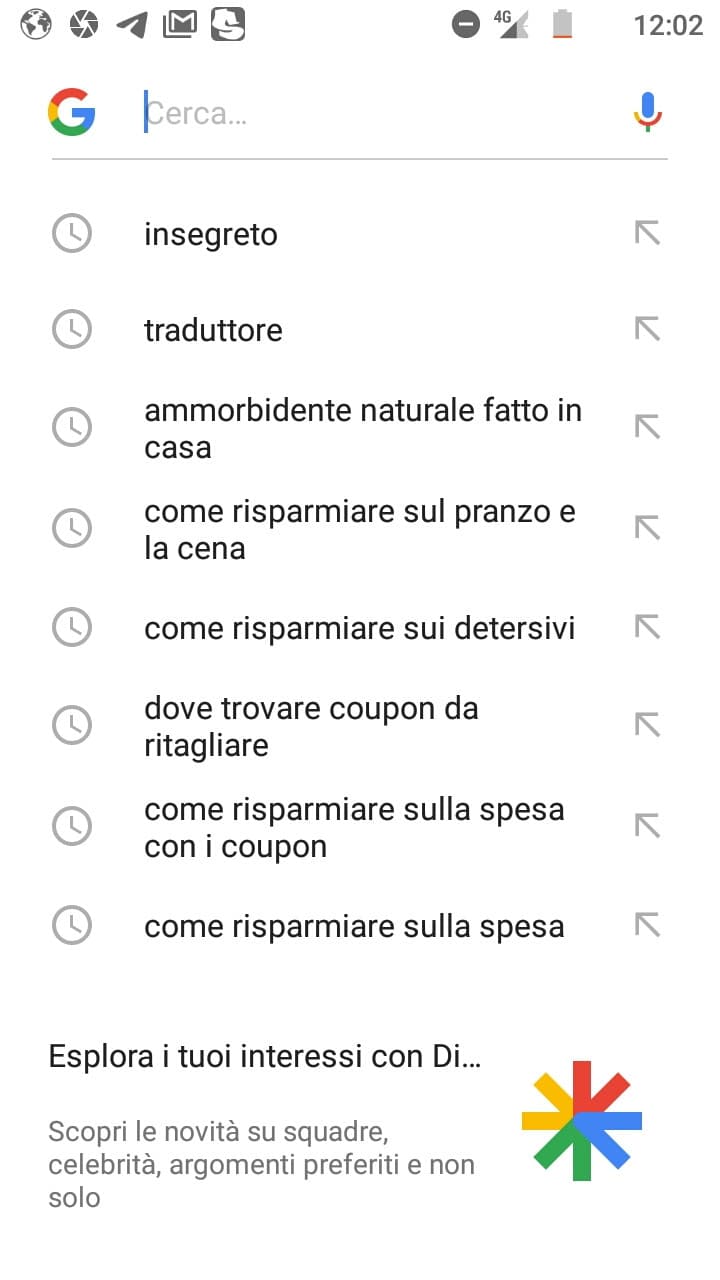 Dopo aver raccontato un episodio di Malati di Risparmio a mia madre......(Abbiamo lo stesso account quindi mi appaiono le sue ricerche)