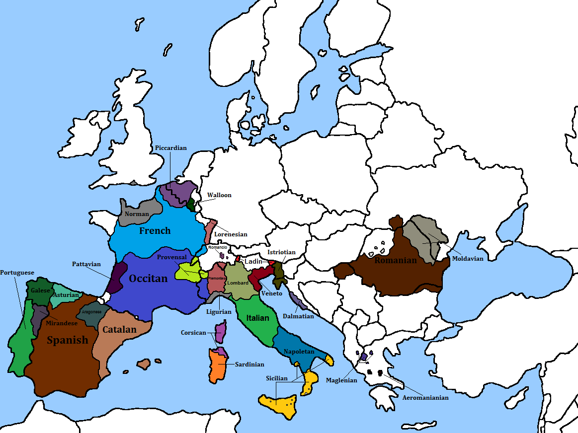 (REEPOST) Lingue romanze d'Europa. 