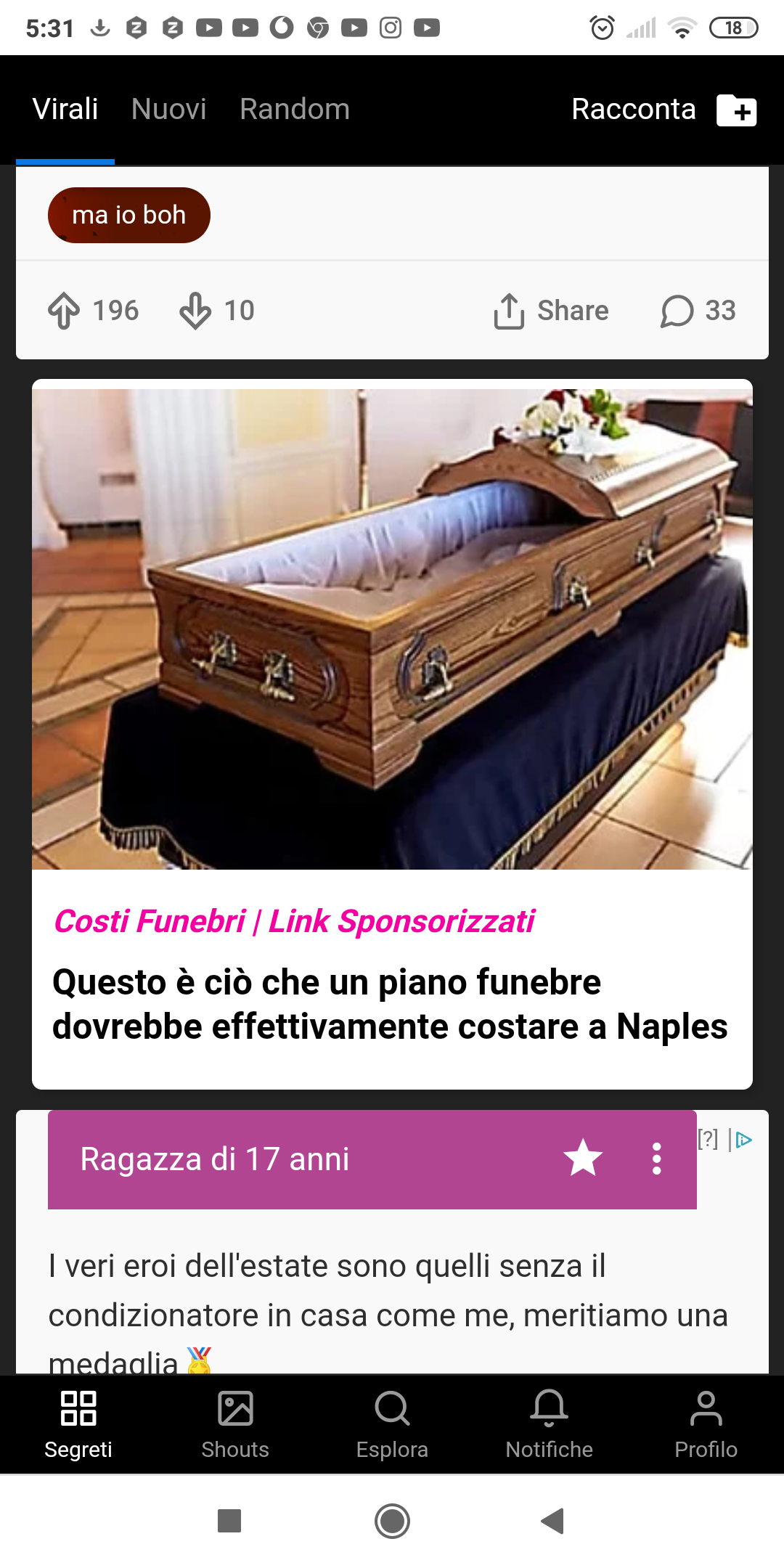 Insegreto ha già capito tutto