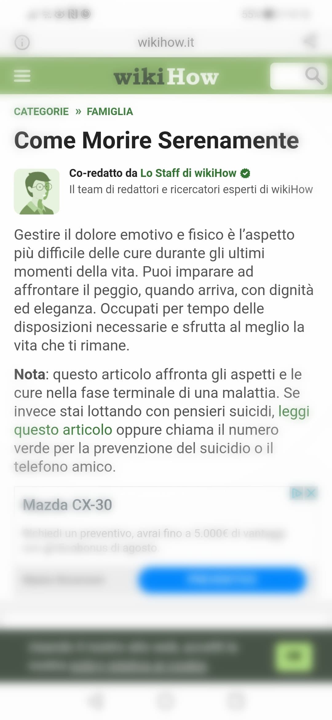 Per morire serenamente, prendete un foglio e fateci delle belle righette