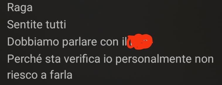 E si inizia: direttamente neanche sono le 8 del lunedì a scassare i coglioni della gente con puttanate da egoista