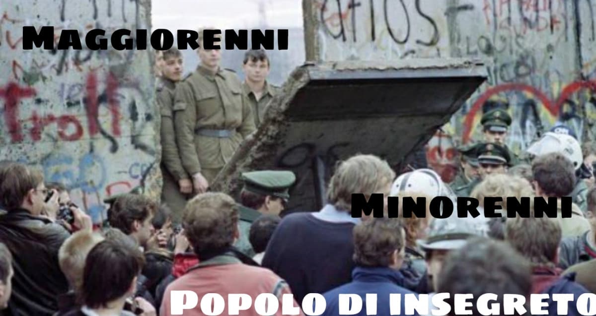 Popolo di i segreto ora: il muro è caduto