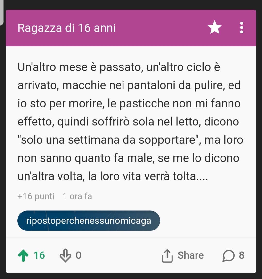 No vabbè ma chi è questo genio? Hahahha