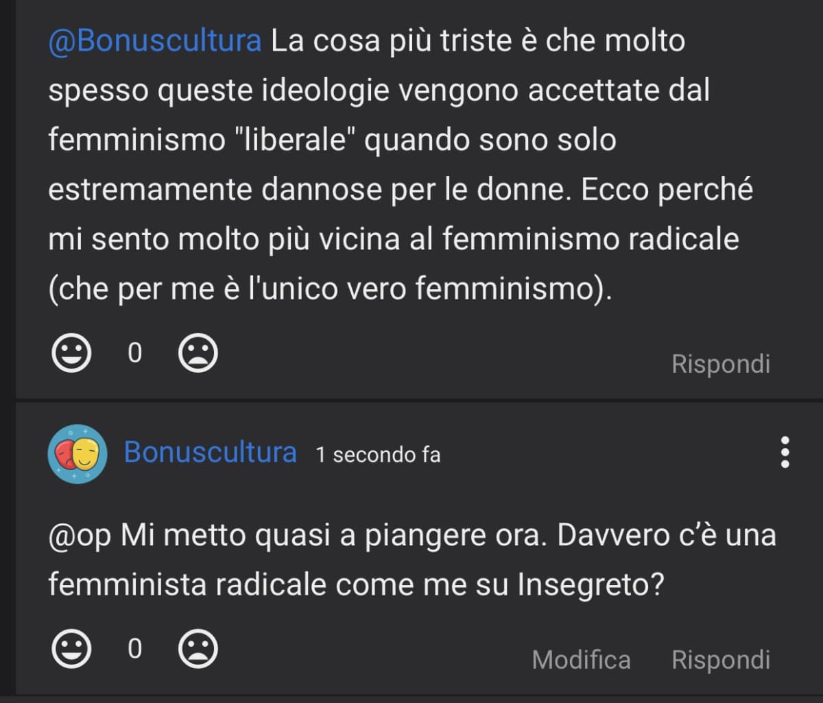 Cosa sta succedendo? 