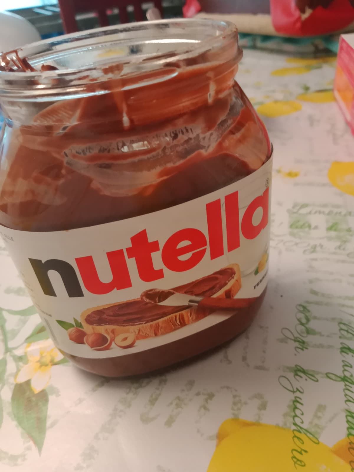 Dopo aver finito mezzo barattolo mi sono reso conto che la Nutella fa schifo, non mangiatela raga