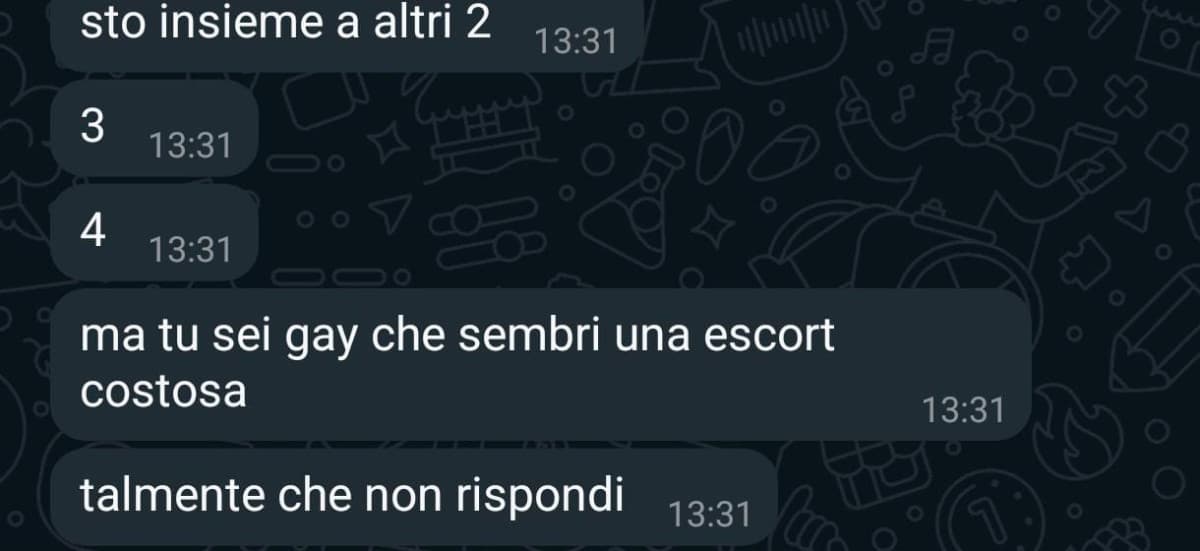 poveri quelli che mi sopportano