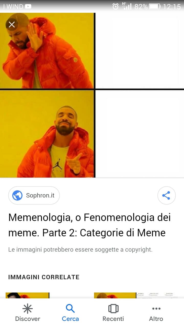 Ecco a voi un meme vuoto