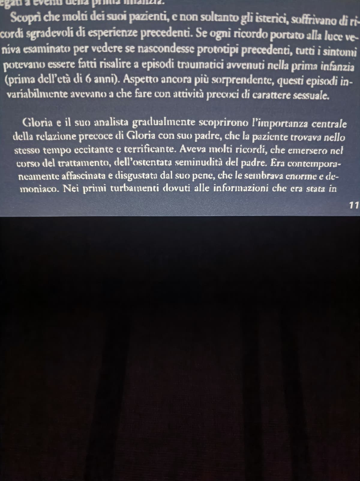 Sembra un racconto estratto da wattpad, vero? E invece no, è "l'esperienza della psicoanalisi". Se Freud fosse stato un contemporaneo avrebbe fondato insegreto, probabilmente 