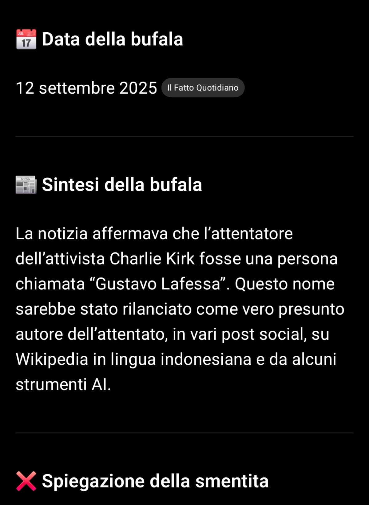 Ecco perché smentisco le Fake News