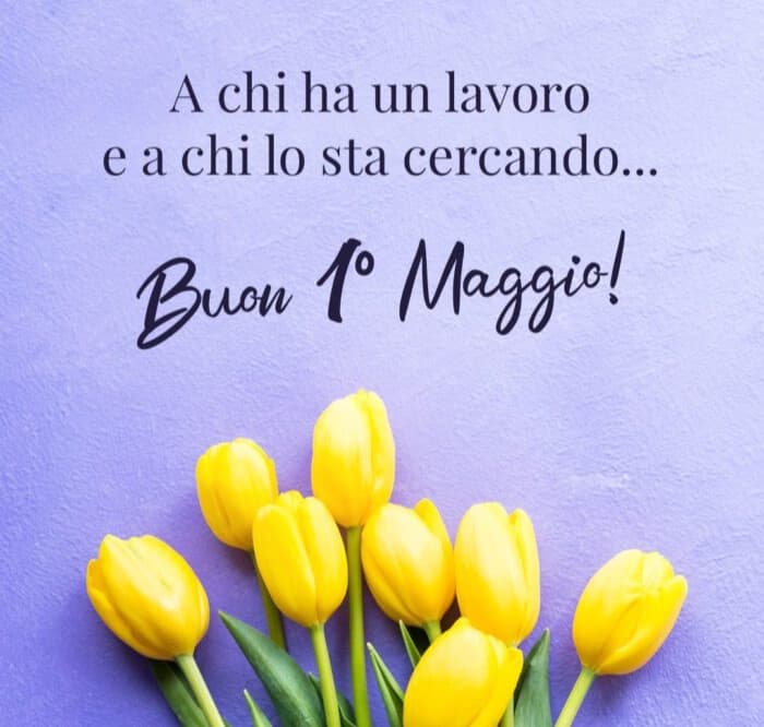 Buon 1° Maggio a tutti 🌸🌷