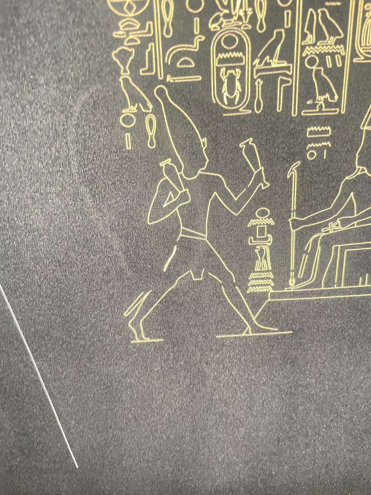 mentre annoiato ha fatto foto di cultura