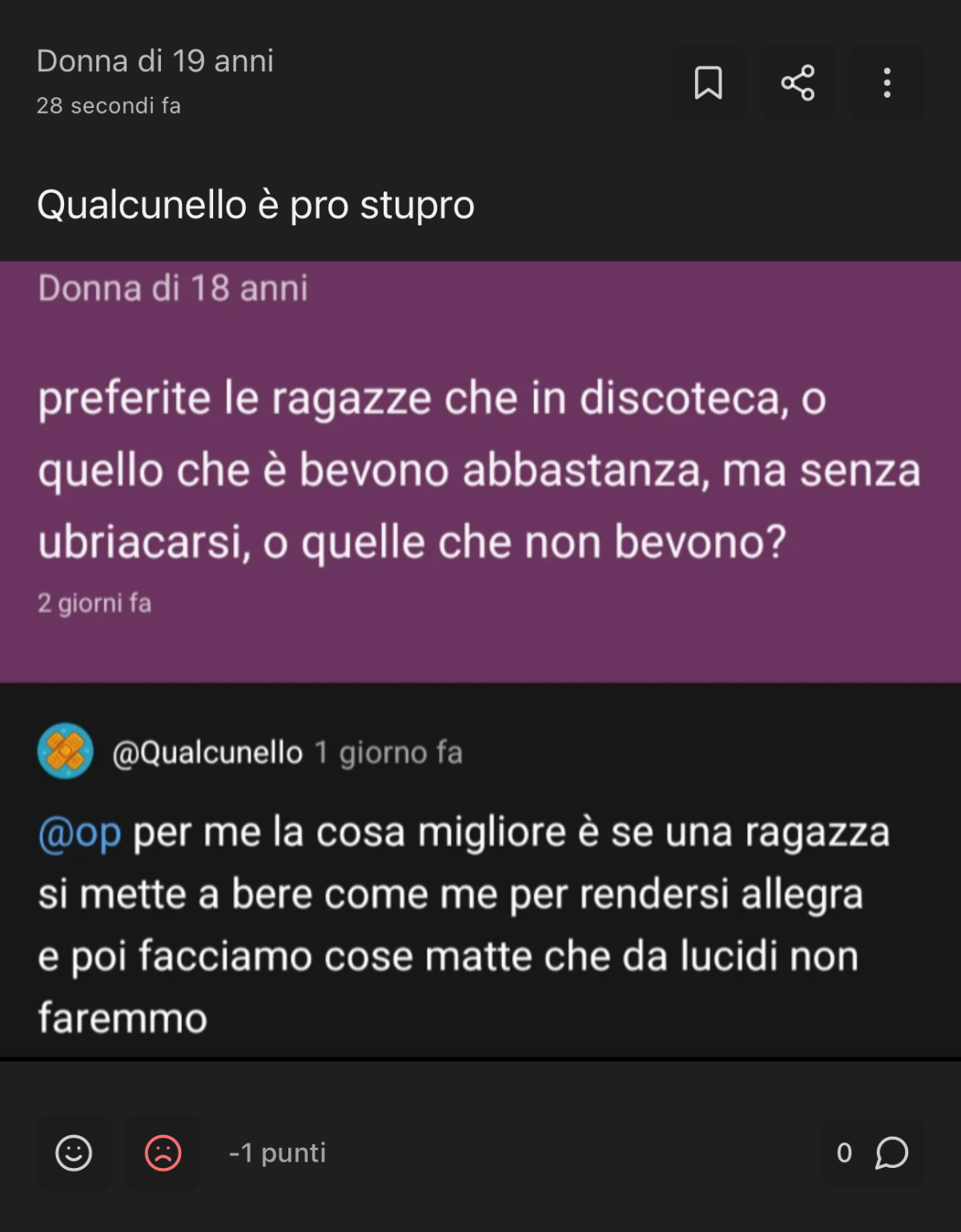 questa persona è gravemente frustrata