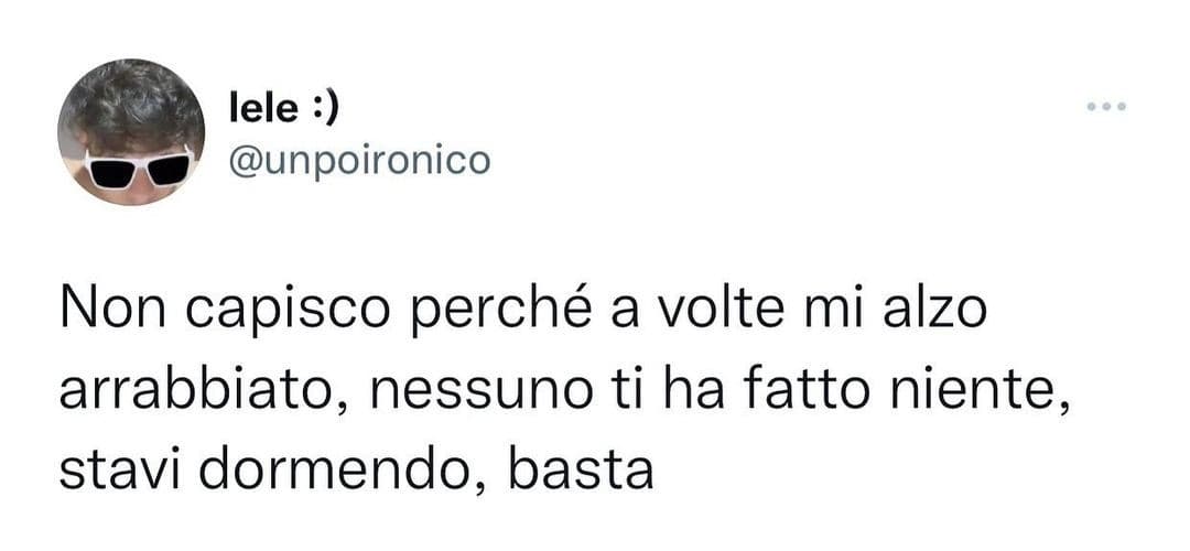 Succede quando litighi nel sogno con qualcuno 