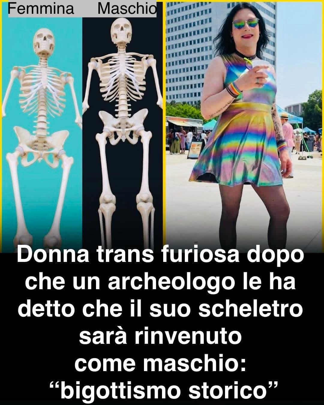 Potete identificarvi come volete, ma la natura vince sempre