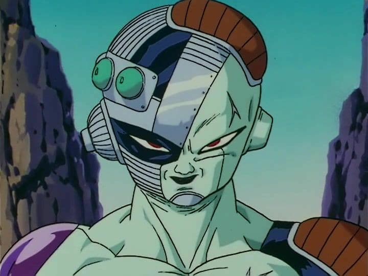 letteralmente in testa mi si è formata una crosta di sangue mi ha ricordato il coso che marrone di che ha in testa Mecha Frieza