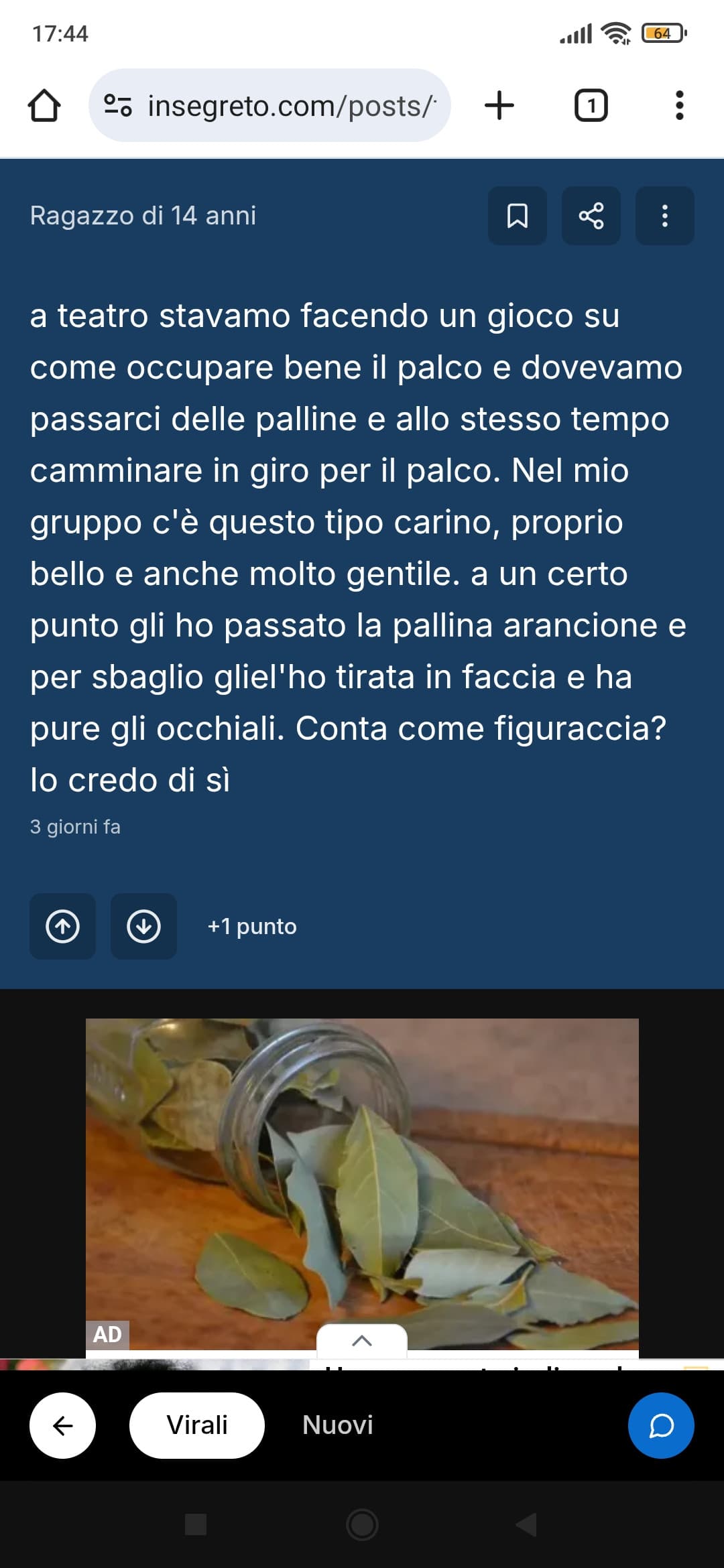 Io e le mie pressoché inesistenti capacità relazionali (non so se chiedere il numero a un tipo perché non so se sembro strano o no)
