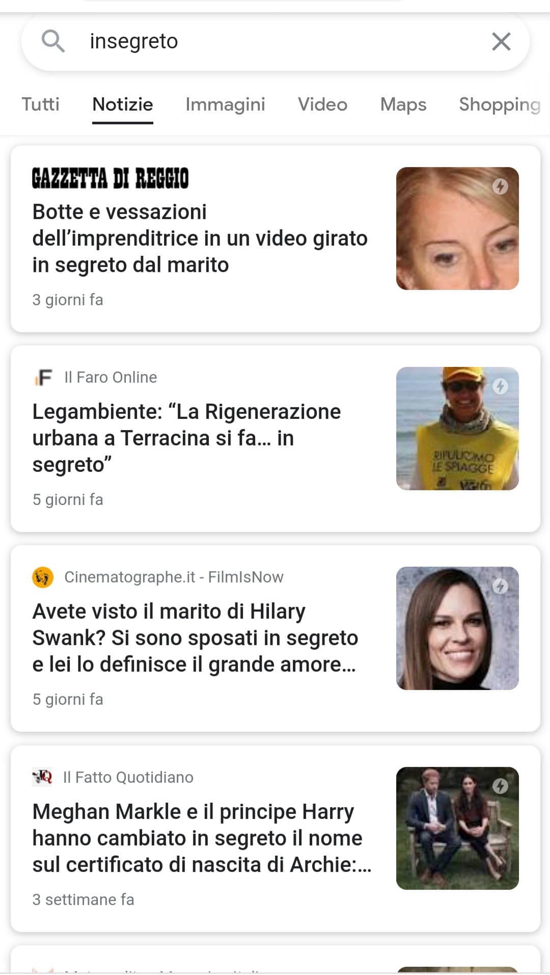 La cosa peggiore è che i maggiori quotidiani nazionali non parlano dell'aggiornamento fatto in questa piattaforma