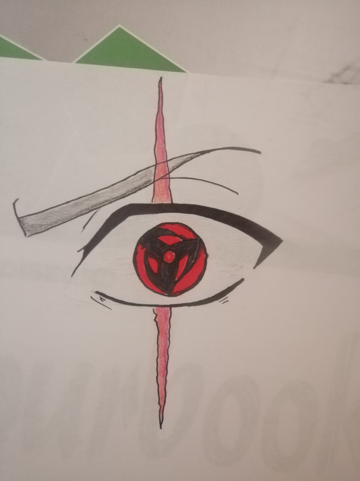 Mangekyou sharingan di kakashi 