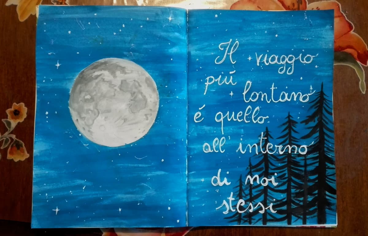 Buona notte con questo disegno in acquerelli ?