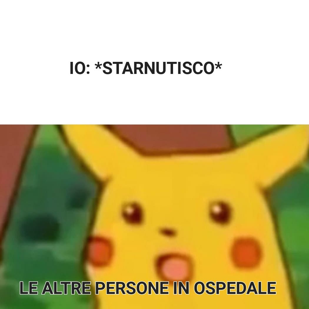 Giuro che è successo 1 minuto fa ??