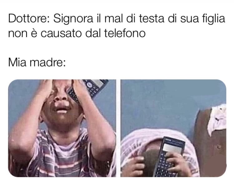 Io 1 - 0 Madre 