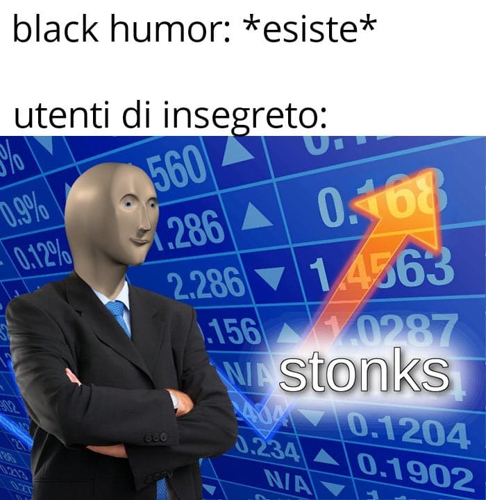 Riferito a tutti voi amanti e creatori di meme