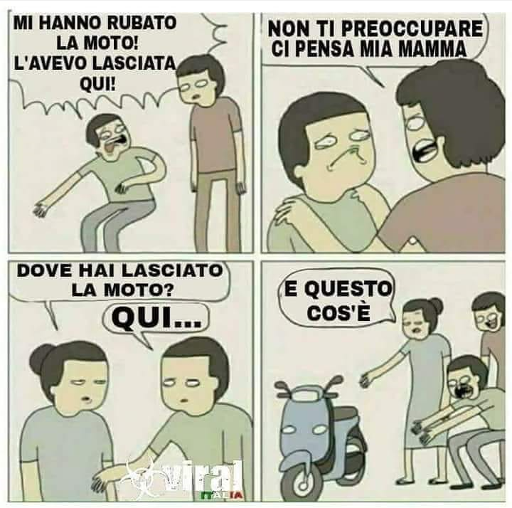 Ringraziamo le mamme che ci fanno ritrovare le cose 