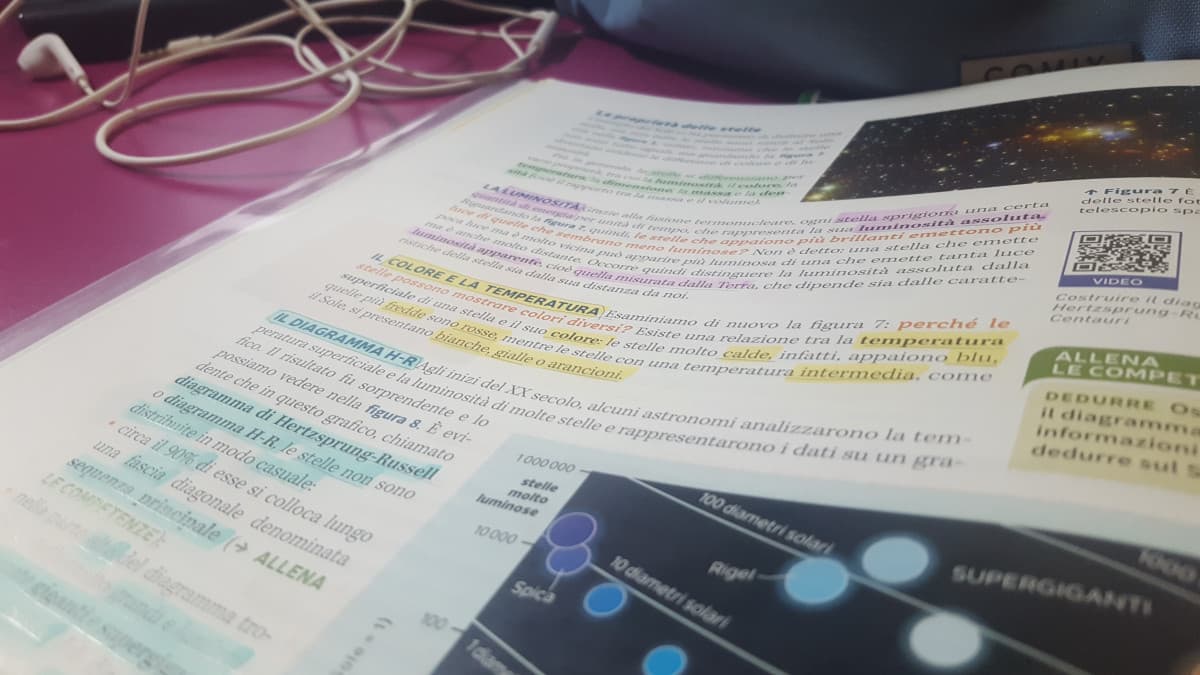 Ditemi che non sono l'unica che quando studia evidenzia ogni paragrafo di un colore diverso 