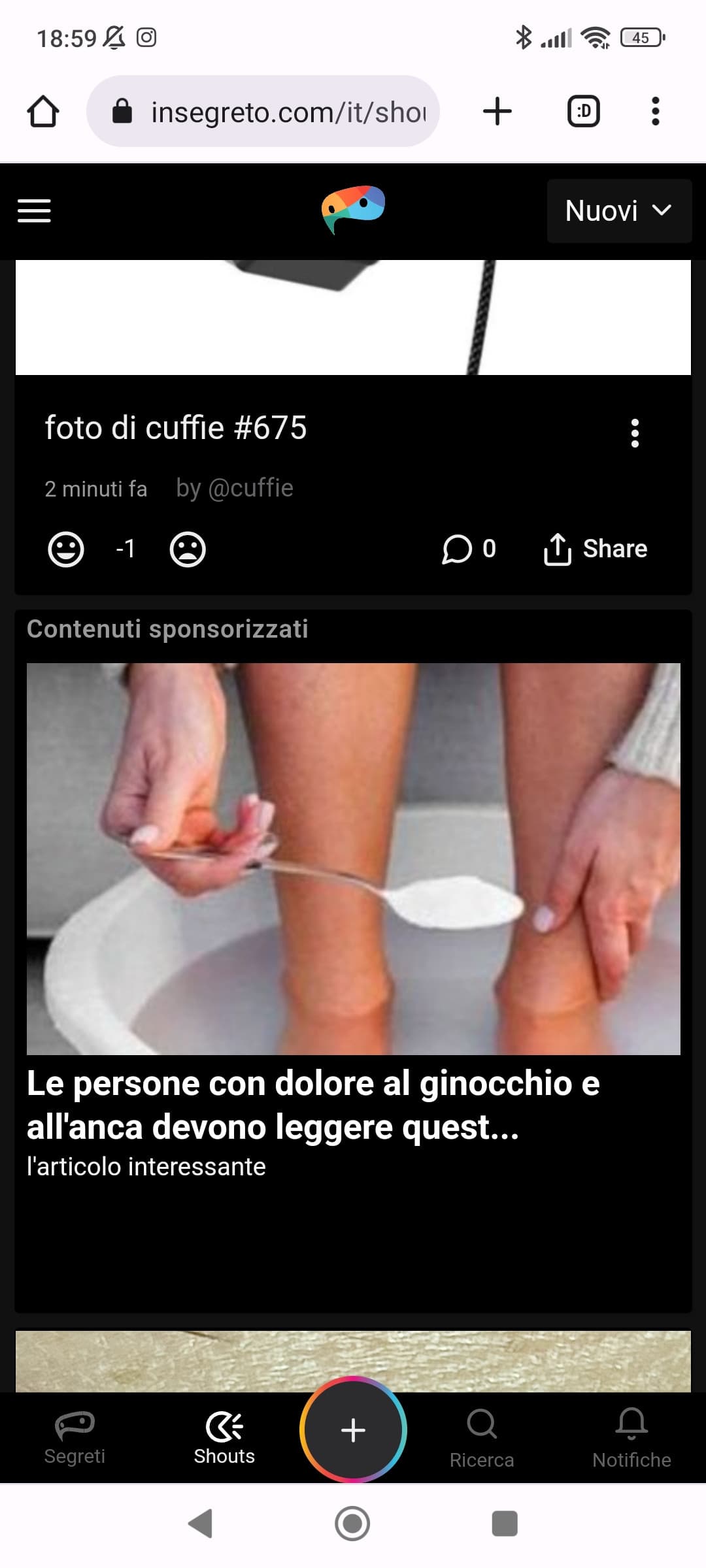 Per una volta una pubblicità apposta per me