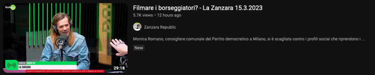 A questo dovrebbero dare una medaglia per il servizio pubblico