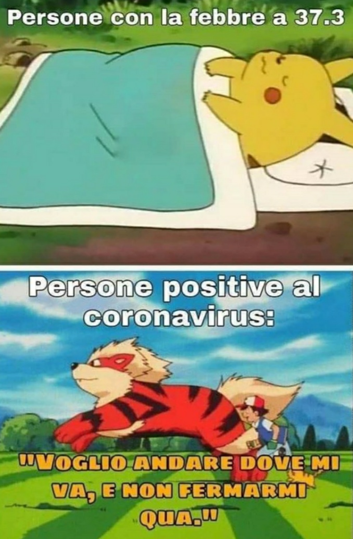 Coronavirus scelgo te!!!!