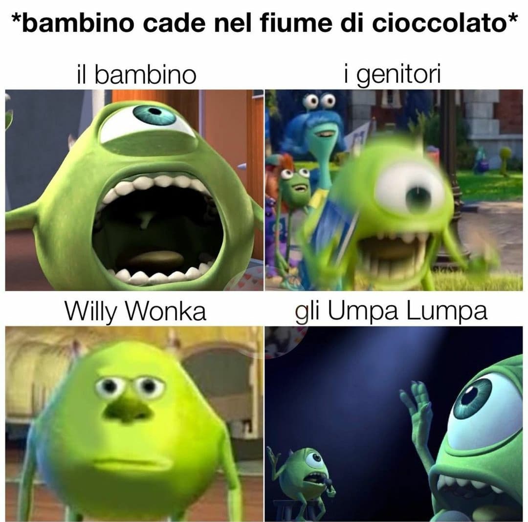 Memino sulla fabbrica di cioccolato