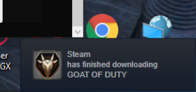 Ho installato Goat of duty...