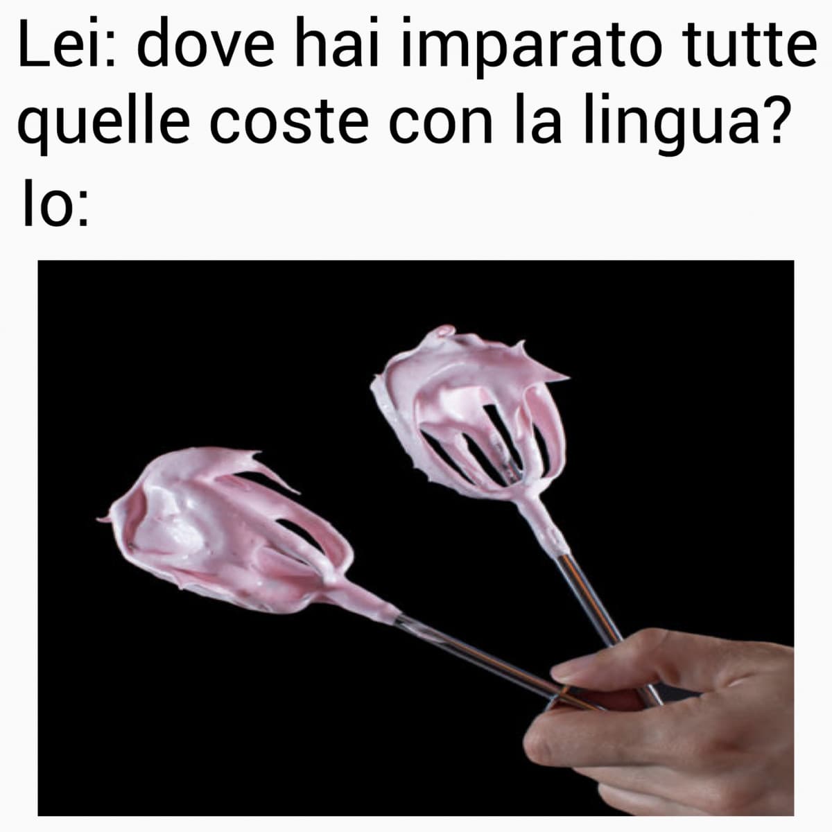 Le basi proprio ahah. Dai, chi non l’ha mai fatto?