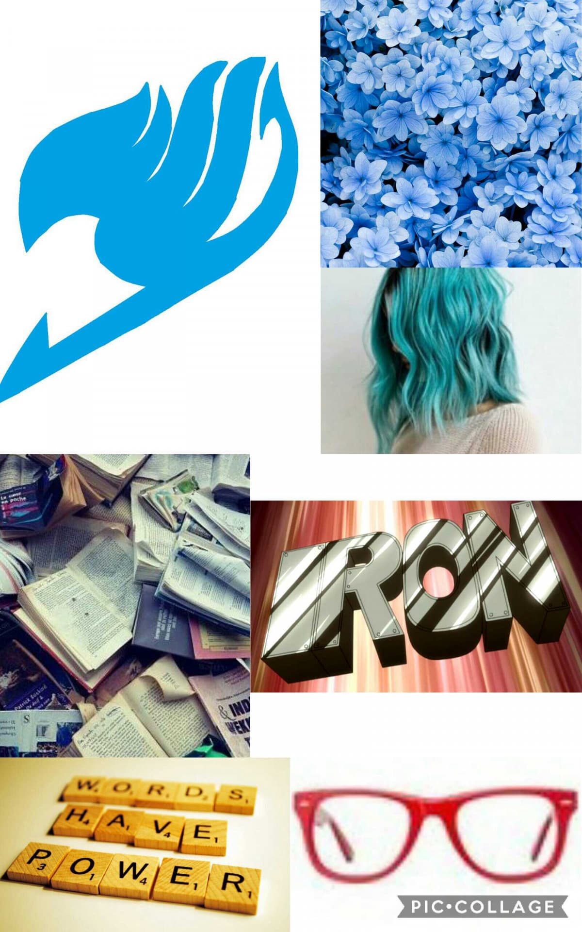 Ecco l'aesthetic di Levy, richiesto da @FairyTail 