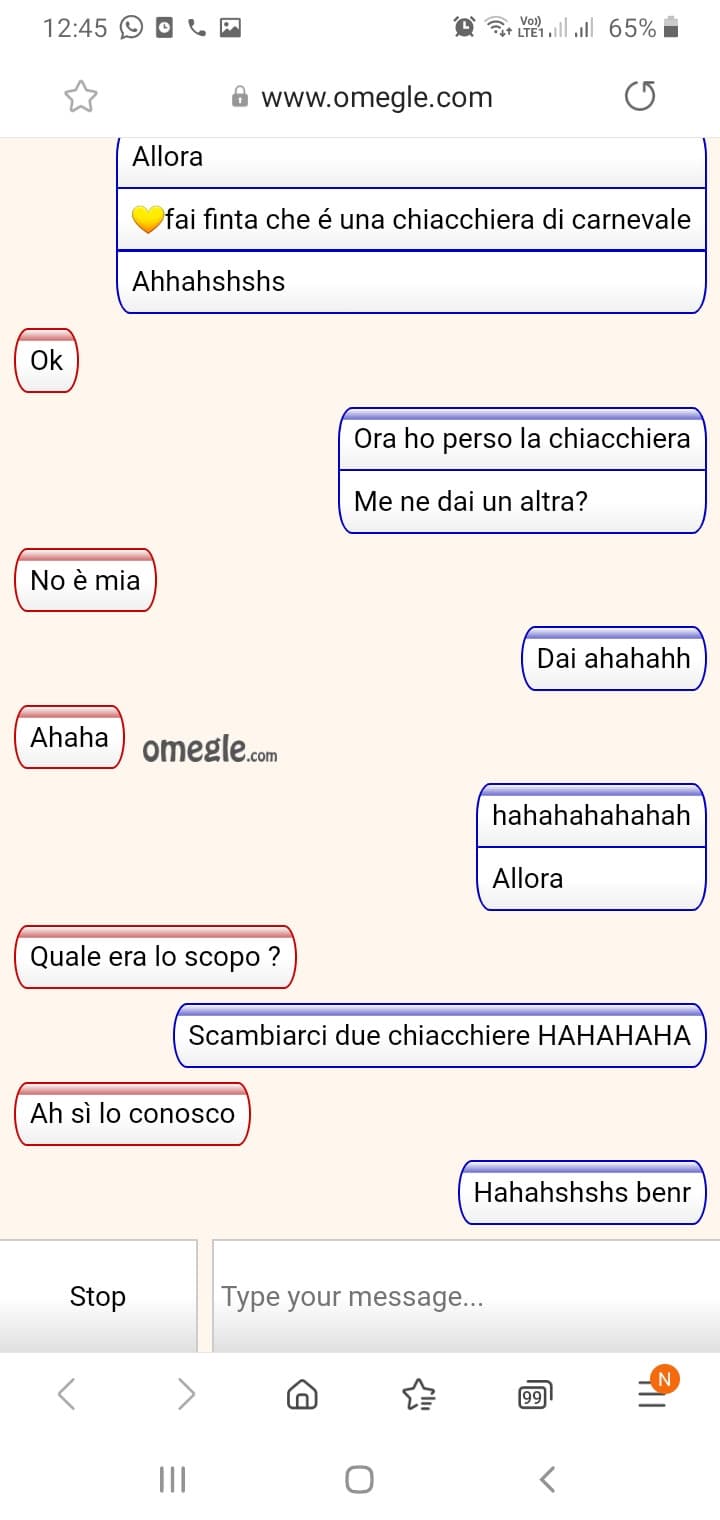 AHAHAHAHASH mi fa ridere a rileggerla 