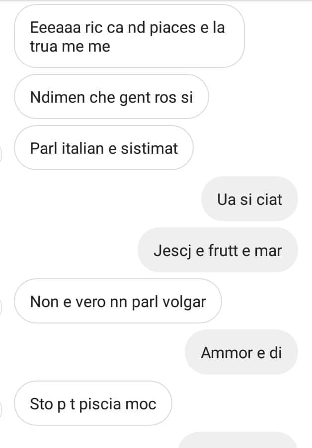 raga seriamente non sto scherzando,cosa ha detto? 