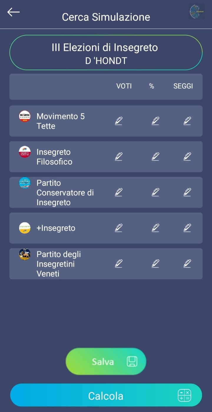 Programmi e Partiti 