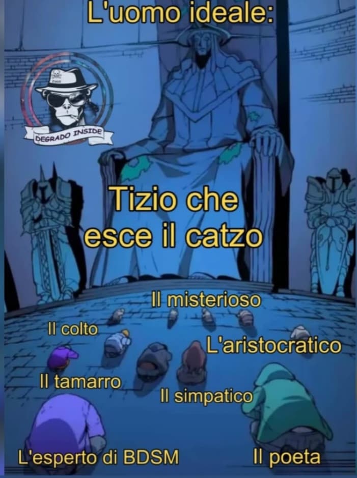 La sua aura è troppo forte 