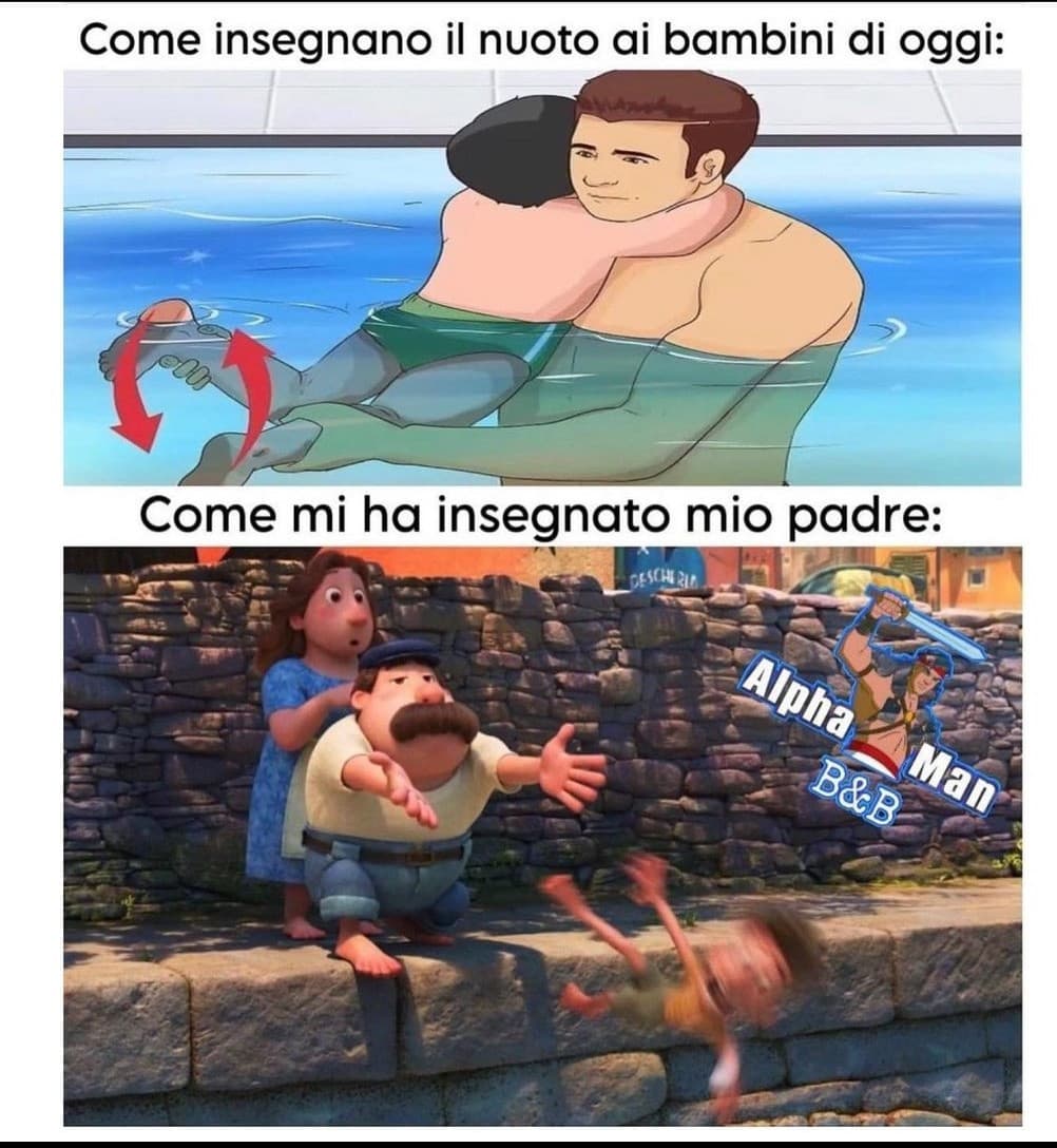 Esattamente mio padre.