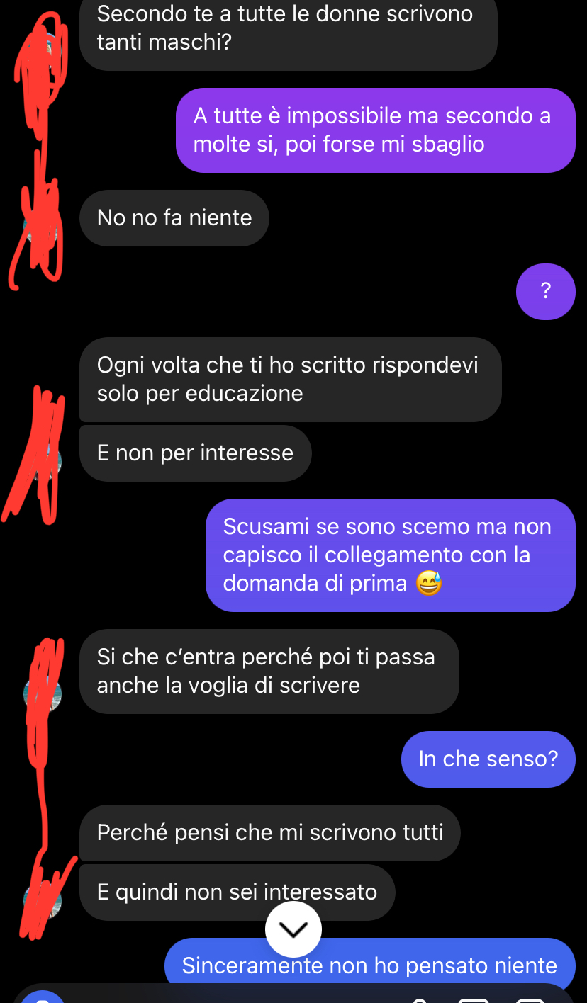 Ragazze cosa devo fare ? 