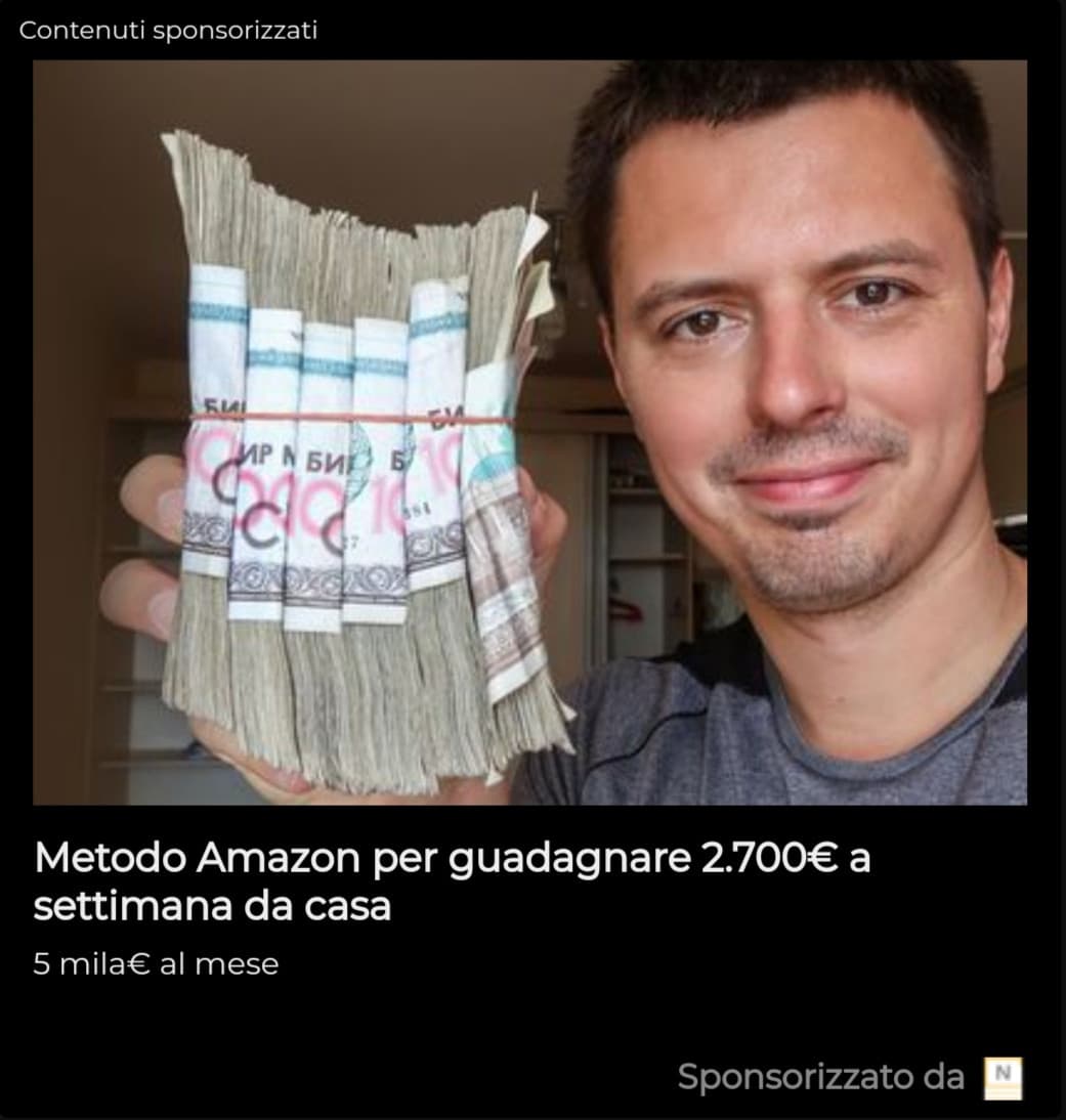 EH VOLEVI! Pensavi fosse una pubblicità eh? Guarda che faccia, non se l'aspettava ?  