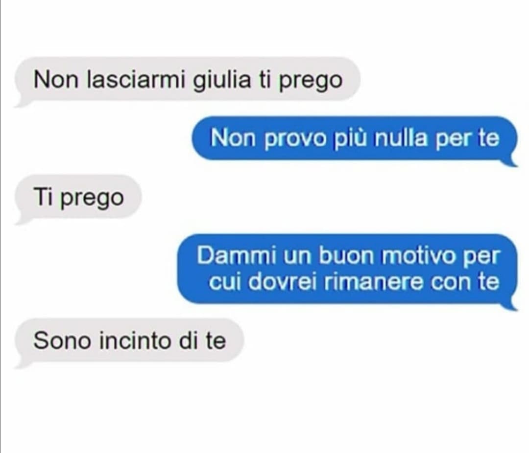 Disperazione da tutti i pori 