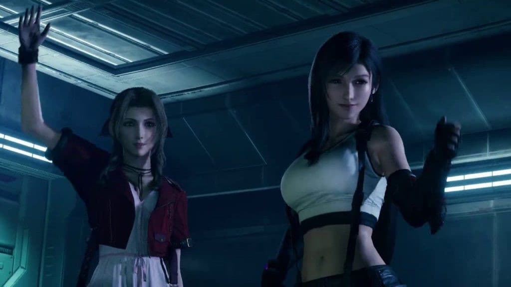 Ciao Tifa e ciao Aerith che cazzo saluti con la mano ritardata