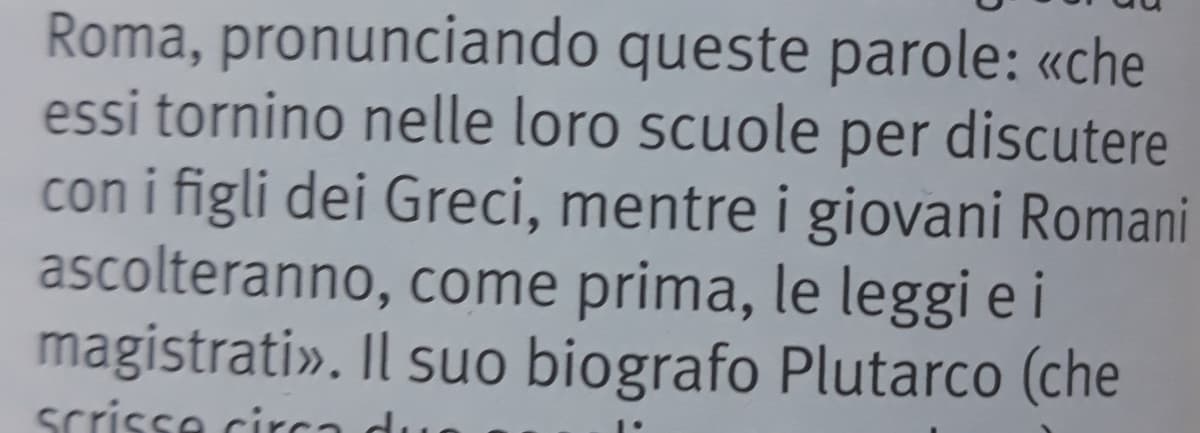 Perché quello che disse Marco Porcio Catone mi ricorda le cose che dice qualcuno della politica moderna che inizia per "S" e finisce con "alvini"? L'ho pure letto con la sua voce ahahah