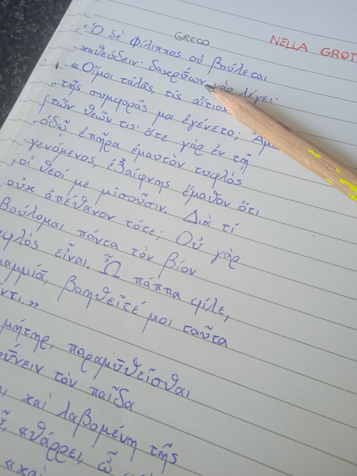 Rega quanto me fa ride sta cosa che non mi ricordo neanche la prima declinazione e dovrei ripassarmi tipo tutto prima di tornare a capire anche solo mezza frase ?