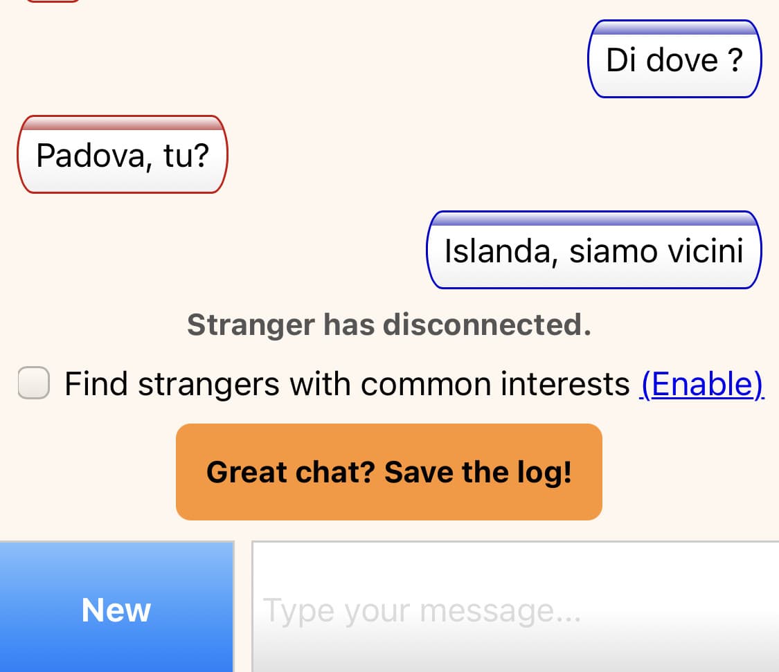 Penso che il tipo non abbia apprezzato