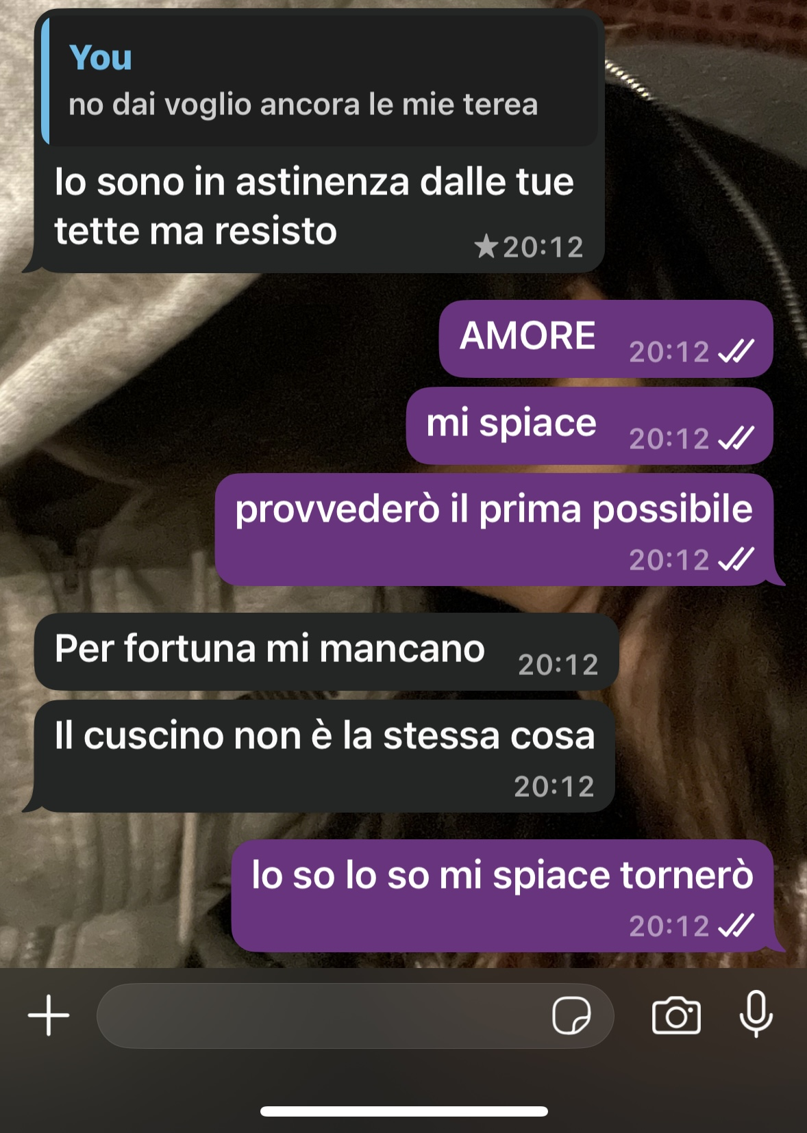 anche in vacanza ho comunque dei doveri